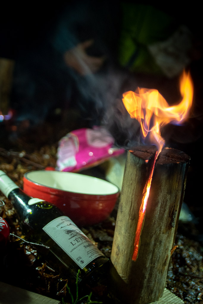 Cette fondue au fromage en pleine nuit et au milieu de la forêt... 😋 je vous en parle ou je laisse les photos faire leurs effets... 😍 #massifdesvosges <a href="/MASSIFDESVOSGES/">Massif des Vosges</a>
