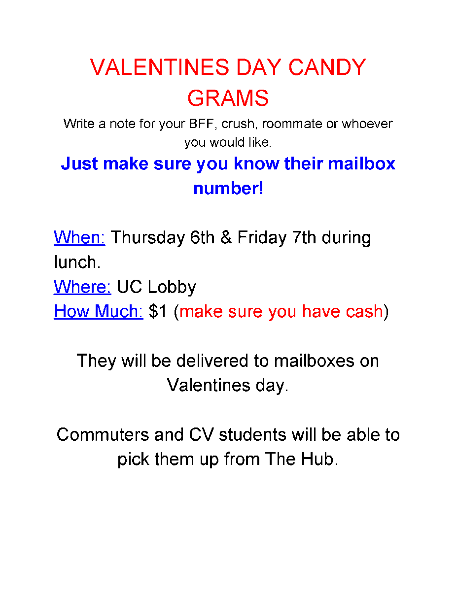 CANDY GRAMS!!