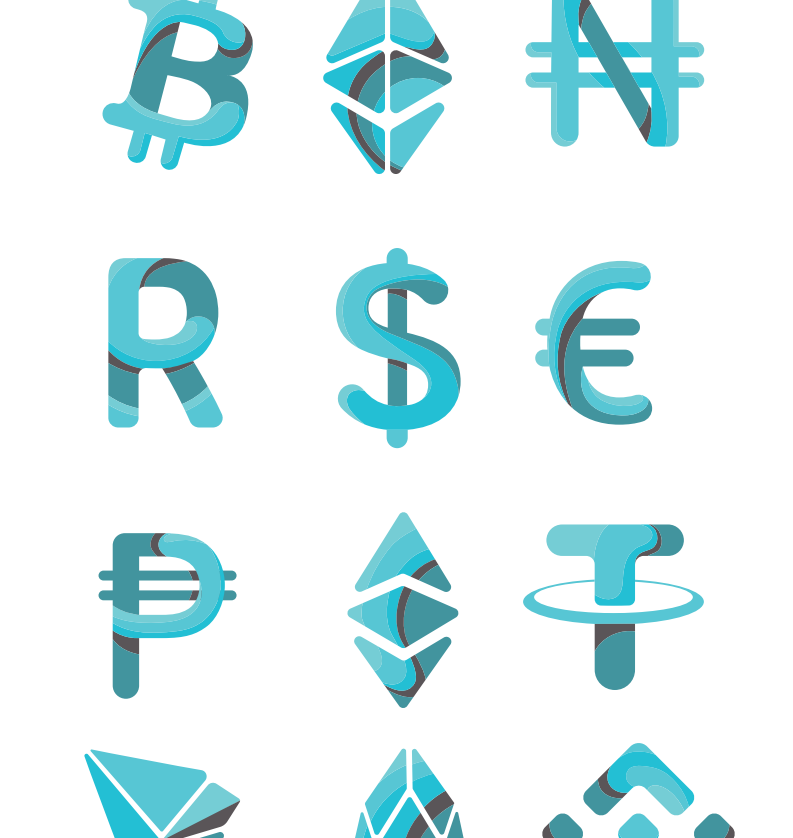 Terrabitcrypto's tweet photo. New currency Icons coming to Terrabit soon ! All originally designed to complement the new Terrabit logo. https://t.co/BP0r4p5cdc