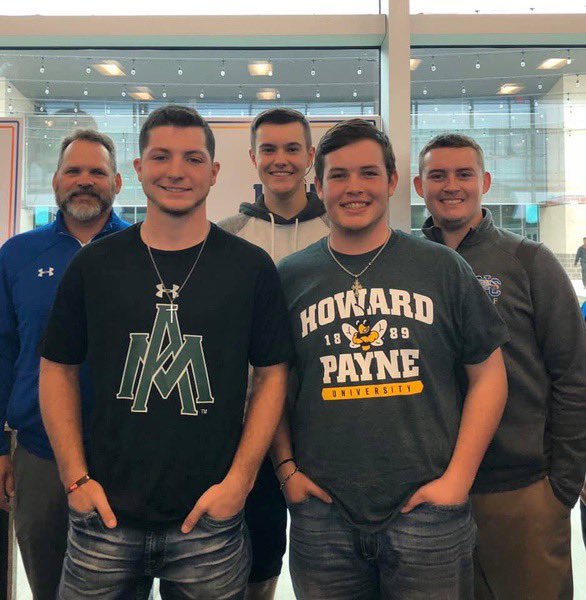 Yesterday was a good day for <a href="/newcaneyisd/">New Caney ISD</a> <a href="/NewCaneyHS/">New Caney HS</a> and <a href="/NewCaneyGolf/">New Caney Golf</a>. We had 2 of the outstanding young men on the team sign to play college golf next year. Tyler Quinn at the University of Arkansas at Monticello and Ryan Welch at Howard Payne University. #theseguysaregood2