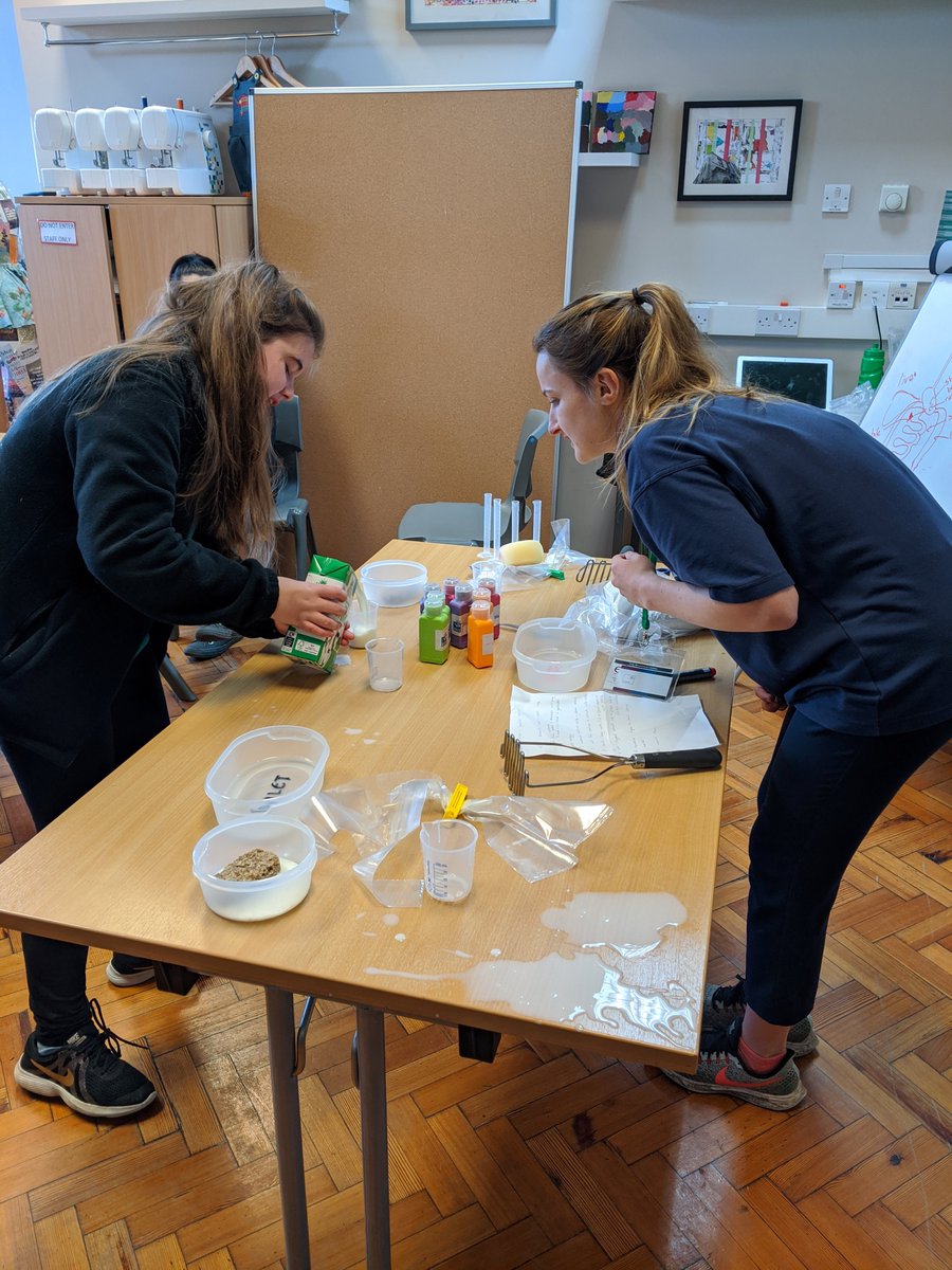 CentreSullivan's tweet photo. Millie and Scarlet were super helpers at the Science digestion workshop, we had so much fun with @hands_science #superhelpers #STEM #bringingsciencetolife. https://t.co/keB9atfARF