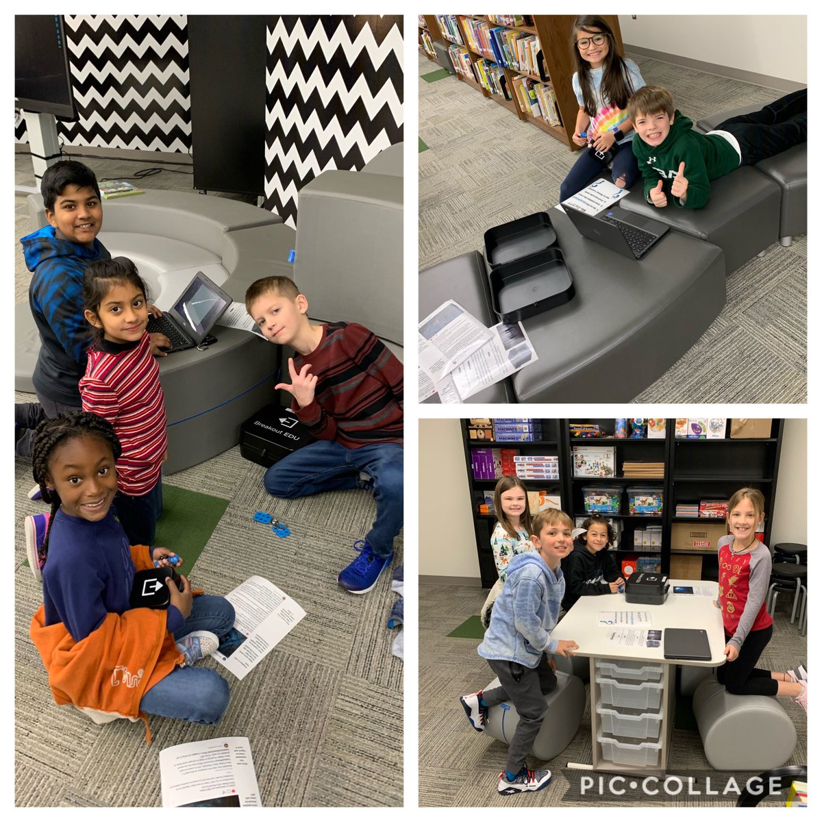 Harry Potter online safety breakout w/3rd grade today! <a href="/breakoutEDU/">Breakout EDU</a> <a href="/StuberElem/">Stuber Elementary</a> <a href="/CoachFriar/">Christina Friar</a> #pisdlibrary #transformprosper #stubersparkssuccess