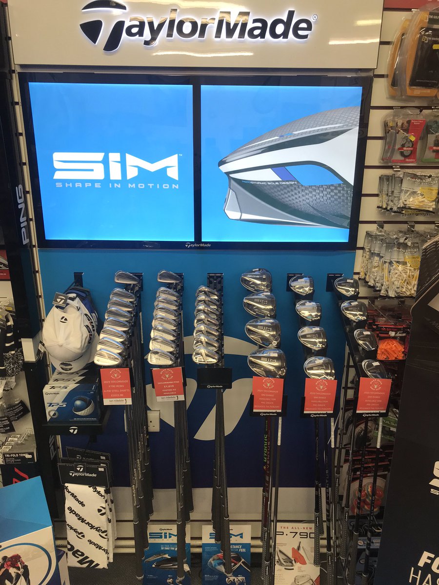 R1Ridsdale's tweet photo. 🚨🚨🚨new arrivals ready for Launch 🚀 day of the @TaylorMadeTour SIM products 👍💪, some very happy customers going to pick up their new #SIMdriver #TaylorMadeTour tomorrow @WillFoxGolf #wealwaysgolfing https://t.co/tDPpmEpEFw