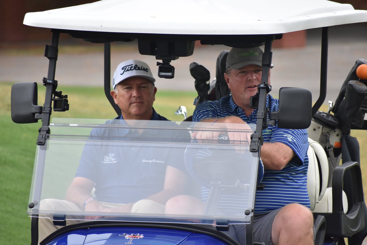 PlayGolfMB's tweet image. Enjoy some behind the scene shots from the filming of Ridin' With Rymer at Wild Wing Plantation. It's always fun to hang out with @CharlieRymerPGA and @DukePGA . 

Watch episode 5 at ridinwithrymer.com. 

#RidinWithRymer #MyrtleBeachGolf