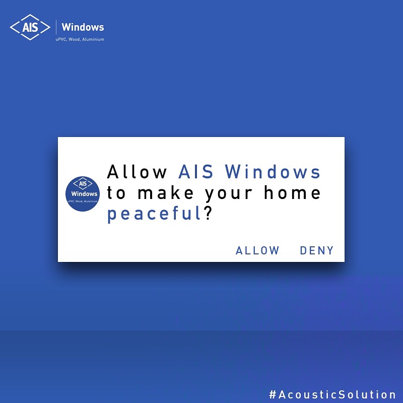 ais_windows's tweet image. #RealPermission to stay peaceful at home. Our door &amp;amp; window solutions reduce sound intrusion by up to 42 decibels.

#AISWindows #AcousticSolution