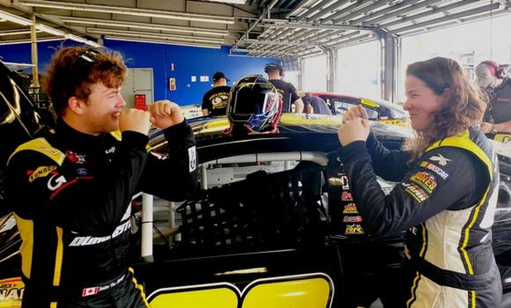 RetteJones30's tweet photo. NEWS: The Van Wieringen’s double down with @RetteJones30 in 2020

@DominiqueRacing to make @ARCA_Racing debut @DISupdates, plus select races in 2020. 

@TW1STan to run full ARCA East schedule starting @newsmyrnaspdwy

Find out more: https://t.co/QXo8nHjCZN

(PC: @godwinkelly) https://t.co/u4ASH7inf0