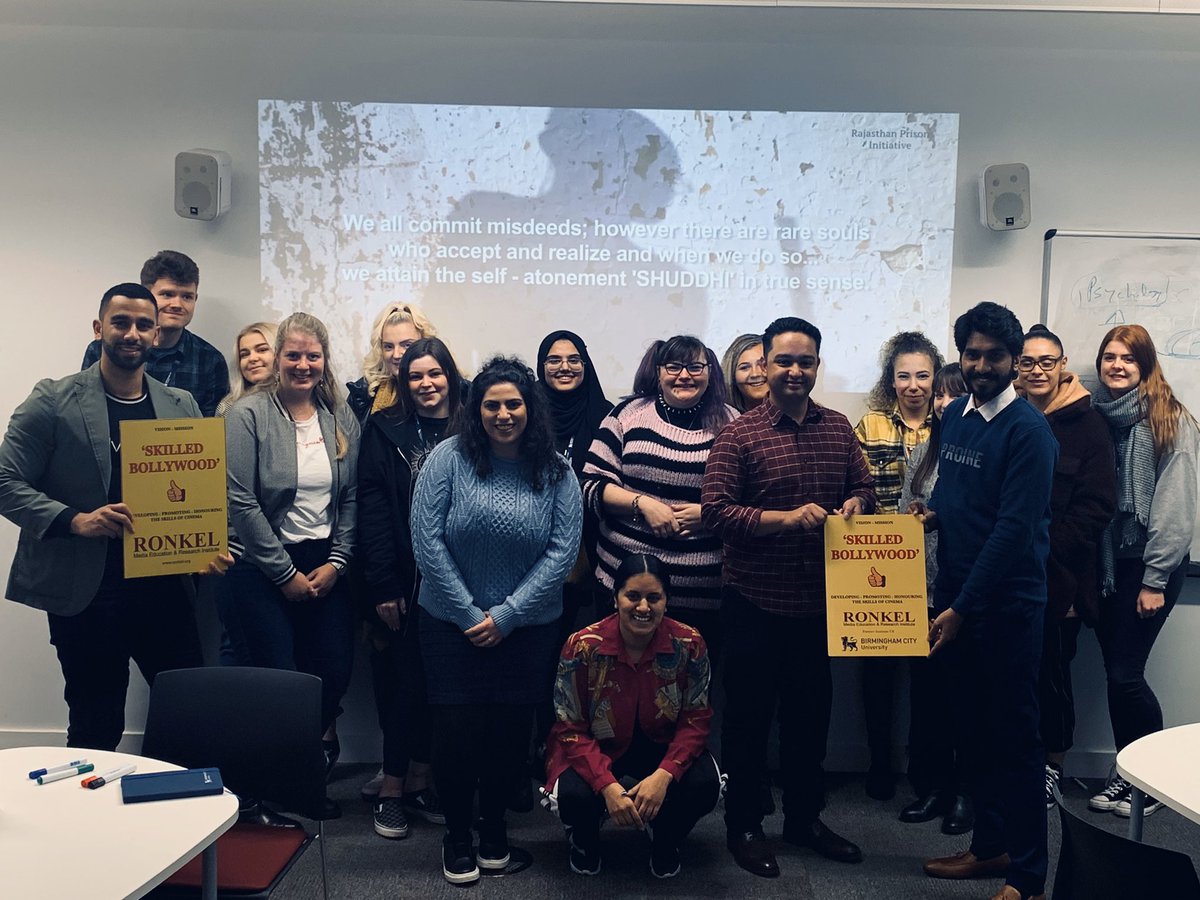 Great questions from our @BCUCriminology students for @swadhinpadhy @MyBCU! @ronkelinstitute @RonkelBusiness #reformation #rehabilitativeculture