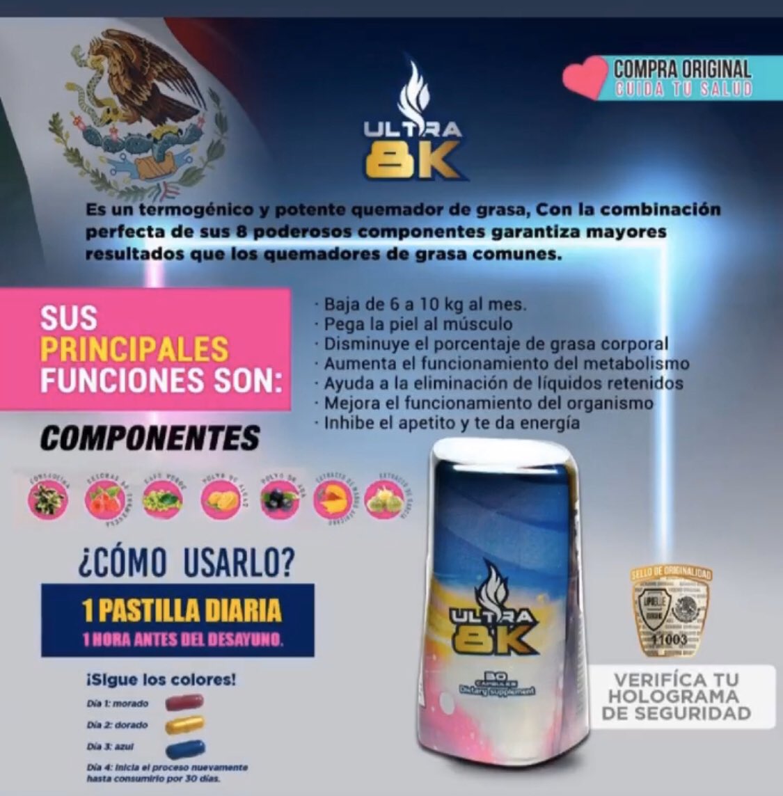Alma06064326's tweet photo. El envío no tiene costo $1300
#ultra8k @Lipoblueoficial.mx https://t.co/2MnLCj0KJJ