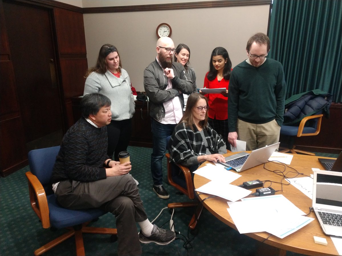 Judges in Kansas hard at work reviewing Cool Science electronic submissions.  Stay tuned. Honoree announcements will be coming soon!