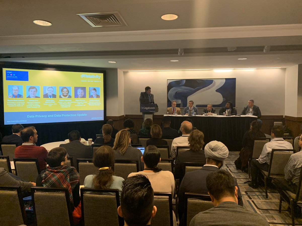 MDKPC's tweet photo. Enjoying our time at #LegalWeek2020 there’s a lot to see and even more amazing people to meet and speak with! #LegalTech2020 https://t.co/PlmOdTQNkB