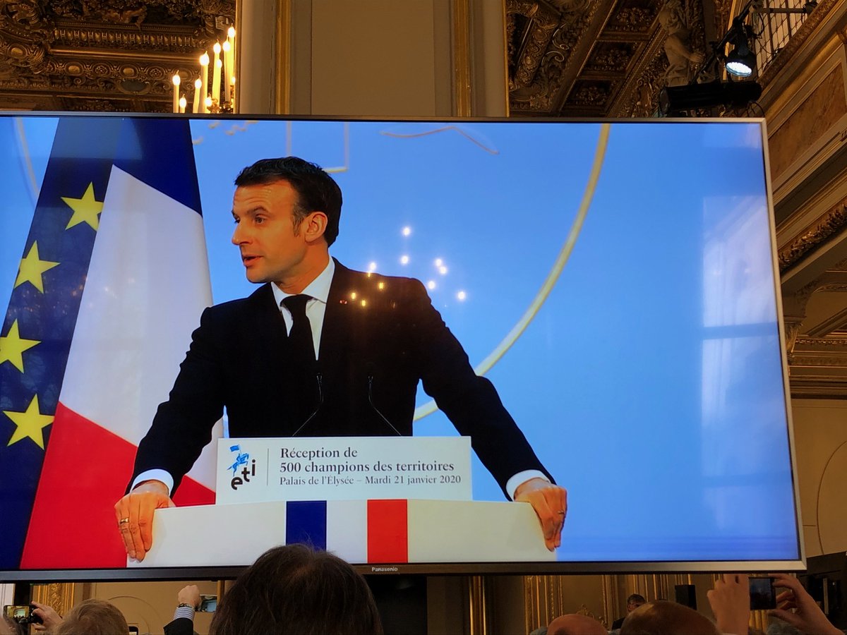 Présent à l'<a href="/Elysee/">Élysée</a> pour la Grande Exposition du Fabriqué en France le 21 janvier, le <a href="/groupebouhyer/">Groupe Bouhyer</a> était reçu à l'Élysée par l’intermédiaire de son Président Alain Mimouni à l’occasion du discours du Président en l’honneur des «500 champions des territoires». <a href="/LaFrenchFab/">La French Fab</a>