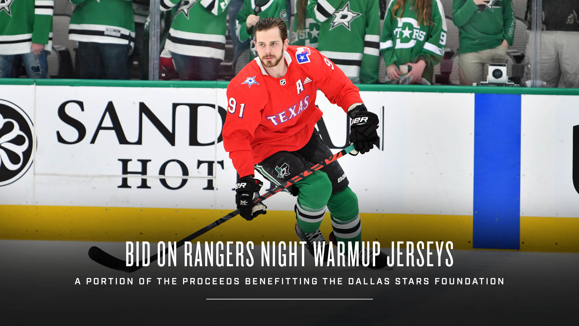 texas rangers dallas stars night