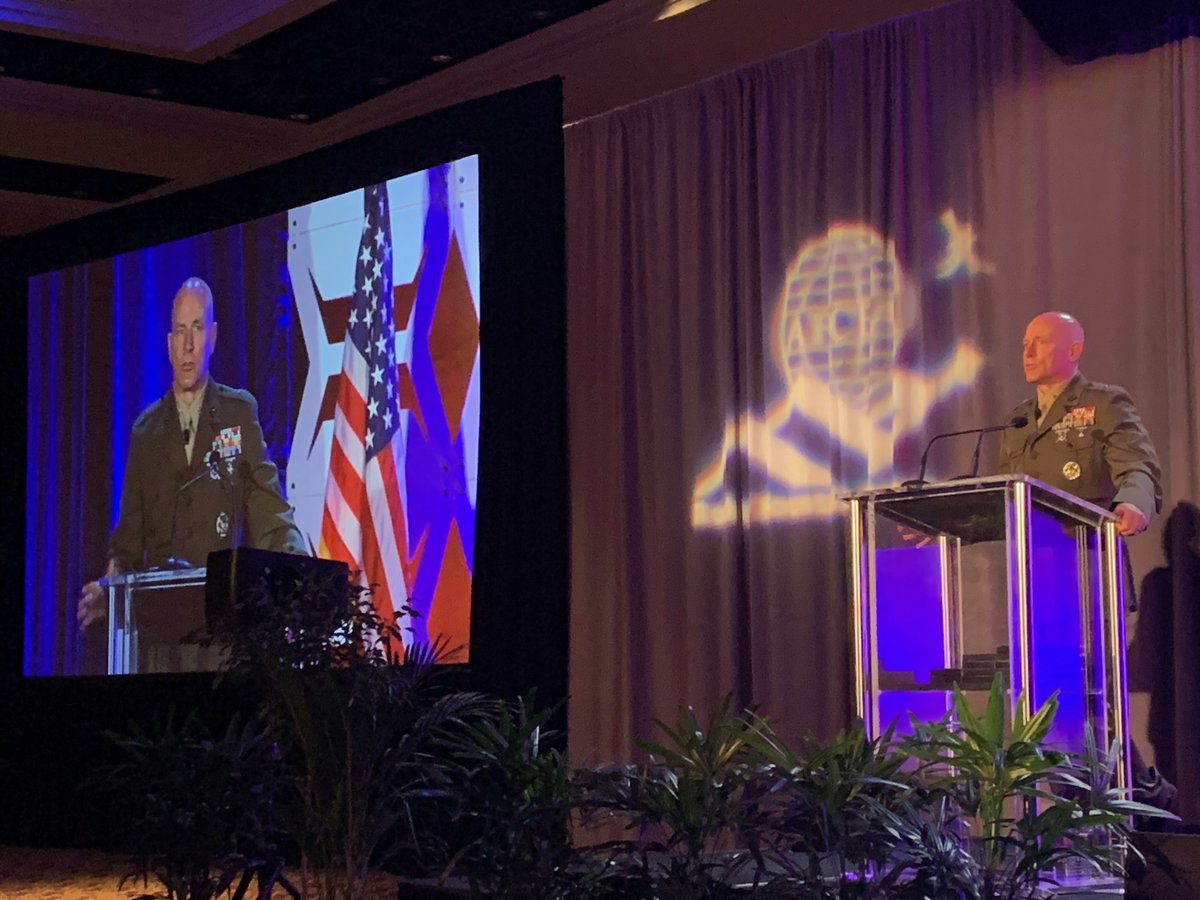Kunderwood_SGNL's tweet photo. BG Joseph Matos @USMC J6, @US_SpaceCom is helping to define how the new combatant command will conduct cyber operations. “The goal is to have cyber ops built right from the beginning. We are baking in cyber ops from the outset." #RMCS20 @AFCEARMC @AFCEA https://t.co/yDt2aBvcTK