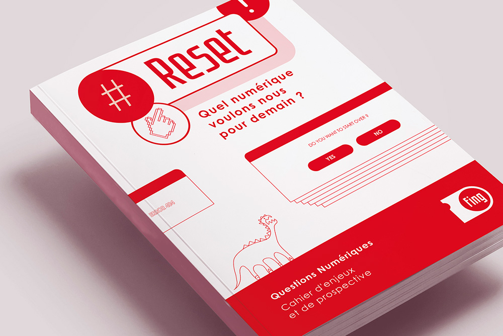 Publication du Cahier d'enjeux #Reset
Le numérique est sur la sellette et a besoin d'un #reset,
sur la base de cette intuition,
nous avons cherché à tirer parti de la prospective pour donner corps à un numérique qui proposerait du "mieux" et pas du "plus"
fing.org/IMG/pdf/cahier…