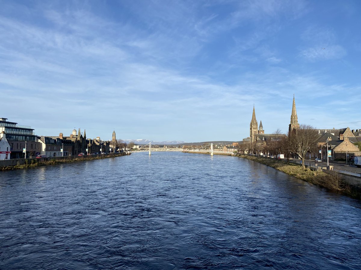 SeamusSp's tweet photo. Glorious day up north in Inverness for very productive meeting with @ThinkUHI to discuss outcome agreement, learner journeys, student success, innovation and future ambitions for the Highlands &amp; Islands https://t.co/TxUBAENzHS