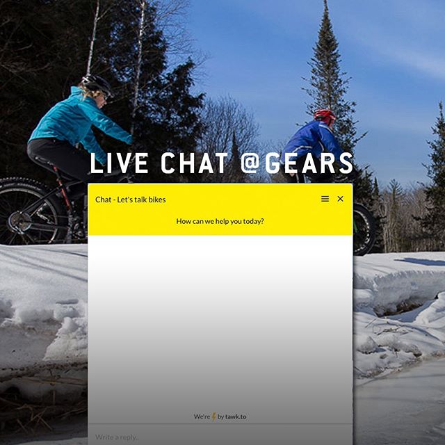 Live Chat now available at GEARS Online - eepurl.com/gSdz6v