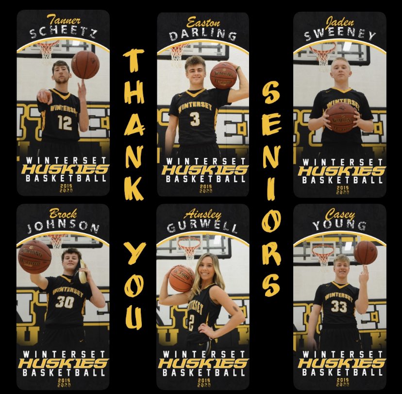 WintersetHoops's tweet photo. Tomorrow night is SENIOR Night! The boys will also be signing posters at halftime of the girls game! Come support our seniors and get an autographed poster of the team! https://t.co/MeG5XgxrZs