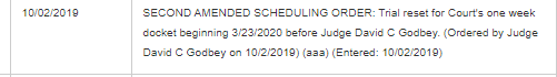 Paul_Lesko's tweet photo. Mark your calendars! Just a month and a half away, Leaf v. Upper Deck and Upper Deck v. Leaf is set for trial.

Been awhile since there was a trial in #TheHobby (last one I think was Kareem Abdul-Jabbar v. Upper Deck...though that settled just after jury selection). https://t.co/CNo52sFQPz