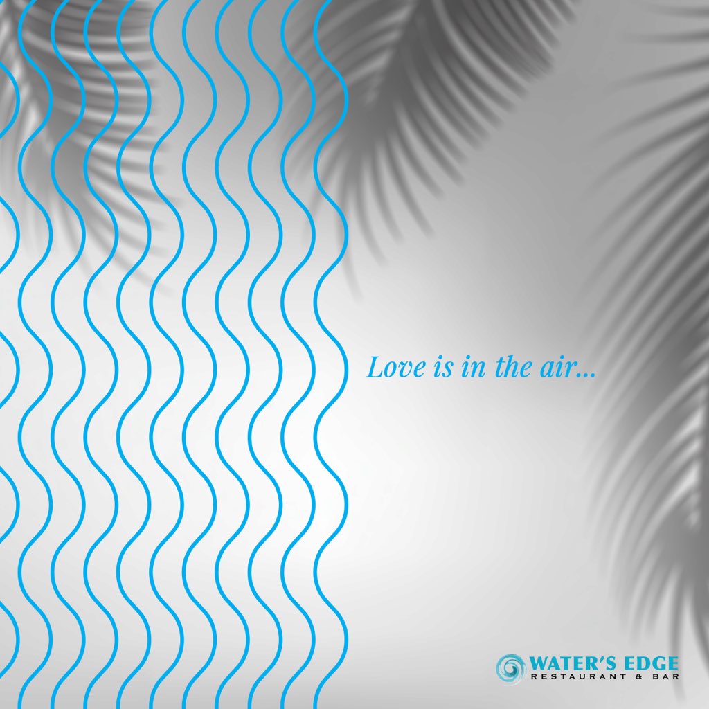 Love is in the air! 😍Celebrate 💕Valentine's Day with the Water's Edge Family❣️ #watersedgearuba #costalinda #valentinesday #love #friendship #breakfast #lunch #dinner #romantic #happy #yes #photooftheday