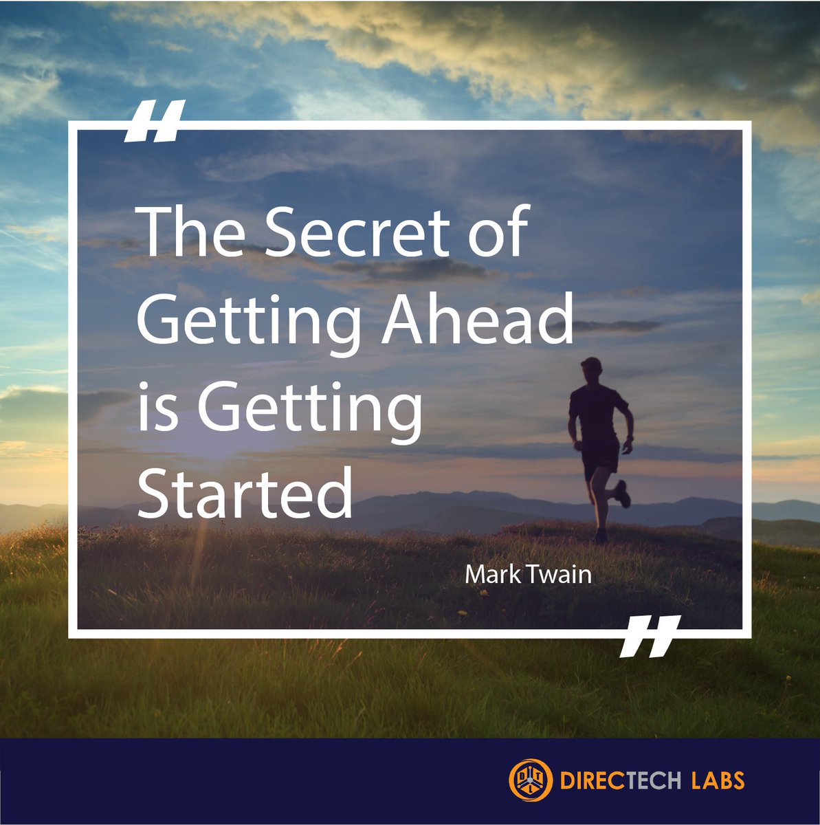 DirecTechLabs's tweet photo. >>Quote of the day<< Start NOW to make a change! 

#quotesdaily #motivation #successtips #marktwain 
#goals #entrepreneur #directselling #keytosuccess #directechlabs https://t.co/mfcu1xQ3IT