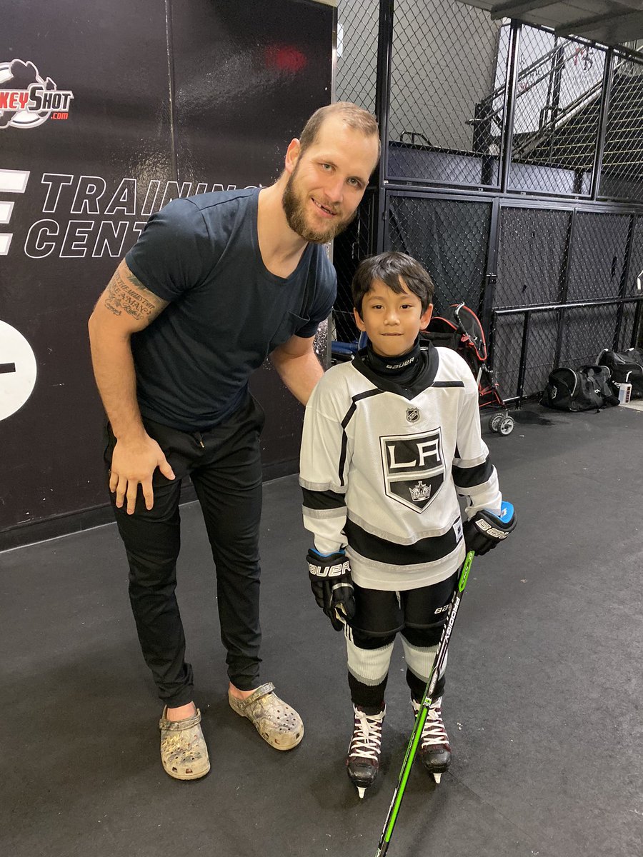 We are so sad to see #kyleclifford #jackcambell <a href="/LAKings/">LA Kings</a> <a href="/MapleLeafs/">Toronto Maple Leafs</a> #hockey #trade Cliffy is awesome and we are bummed 🙁 we won’t see him at <a href="/ToyotaSportsCtr/">Toyota Sports Performance Center</a> anymore #lilkings 🖤👑🏒 #hockeylife