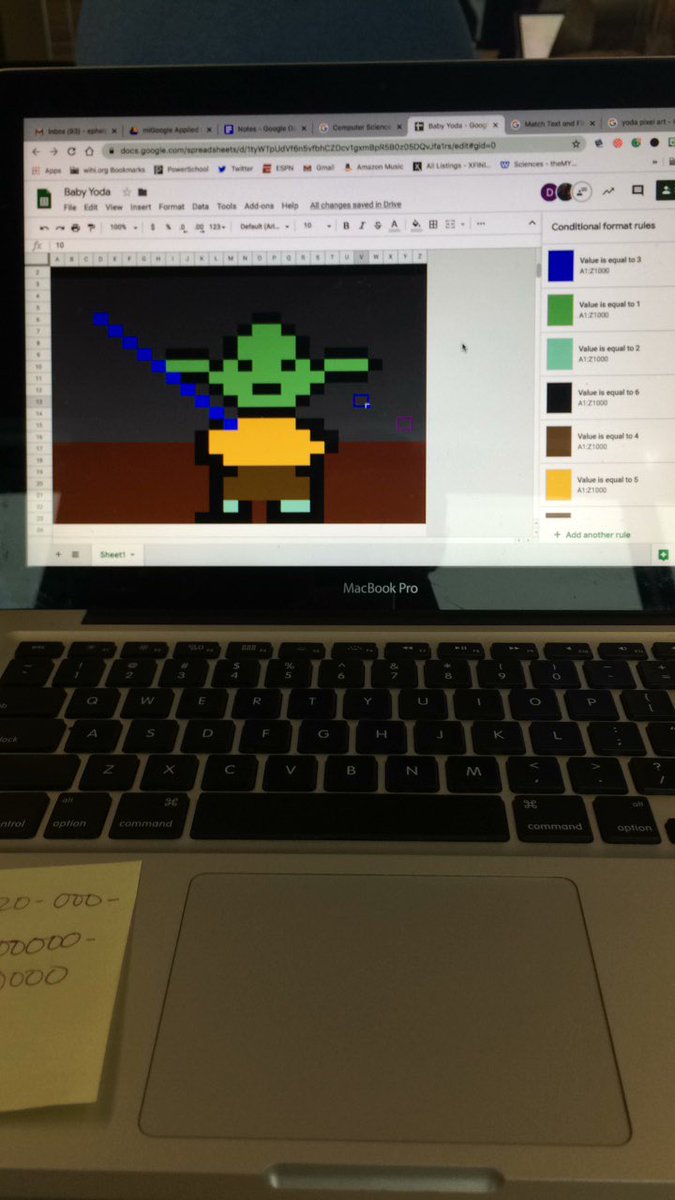 Mr_EPhelps's tweet photo. Applying my digital skills. @WIMAWildcats @IBnewsatWIHI #migoogle https://t.co/SmWOkaf6w2