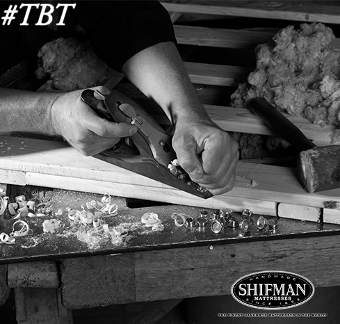 ShifmanMattress's tweet photo. #TBT to 2007
Shifman proudly uses only the finest quality, sustainably sourced Canadian Spruce Lumber in our handmade luxury bedding sets.
#ShifmanMattresses #ShifmanDifference #Shifman #SleepTips #Cozy #TBT #HandCrafted #Sustainable #Quality #SleepStyle https://t.co/3IQ4o1dcIC