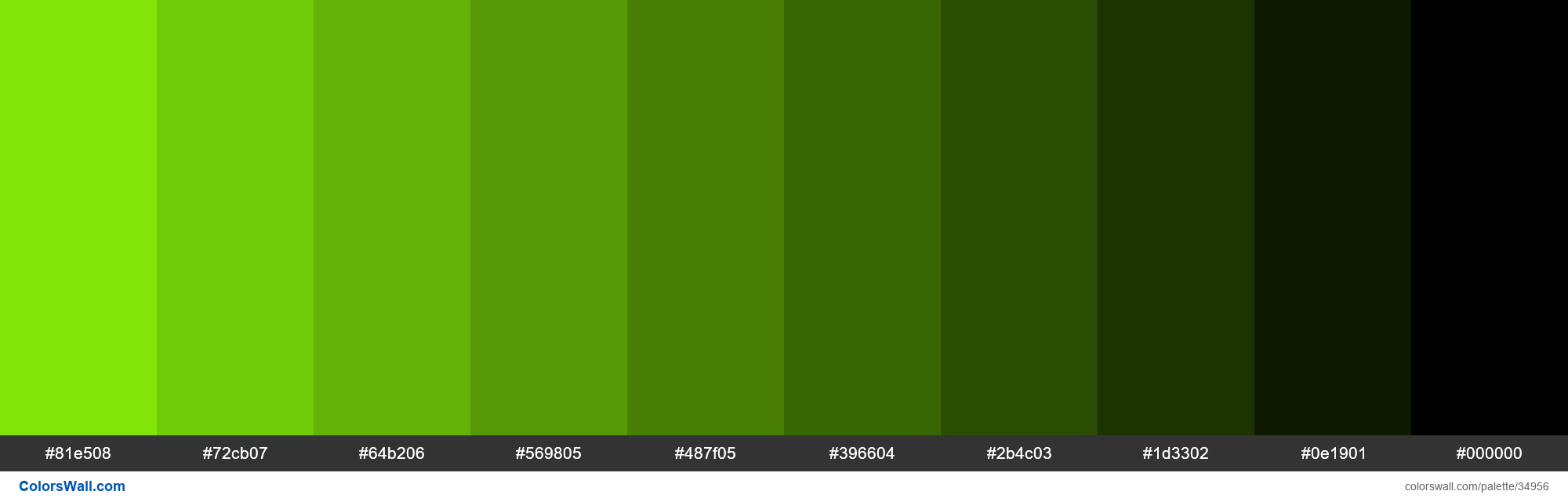 Acid Color Code colorswall on Twitter: