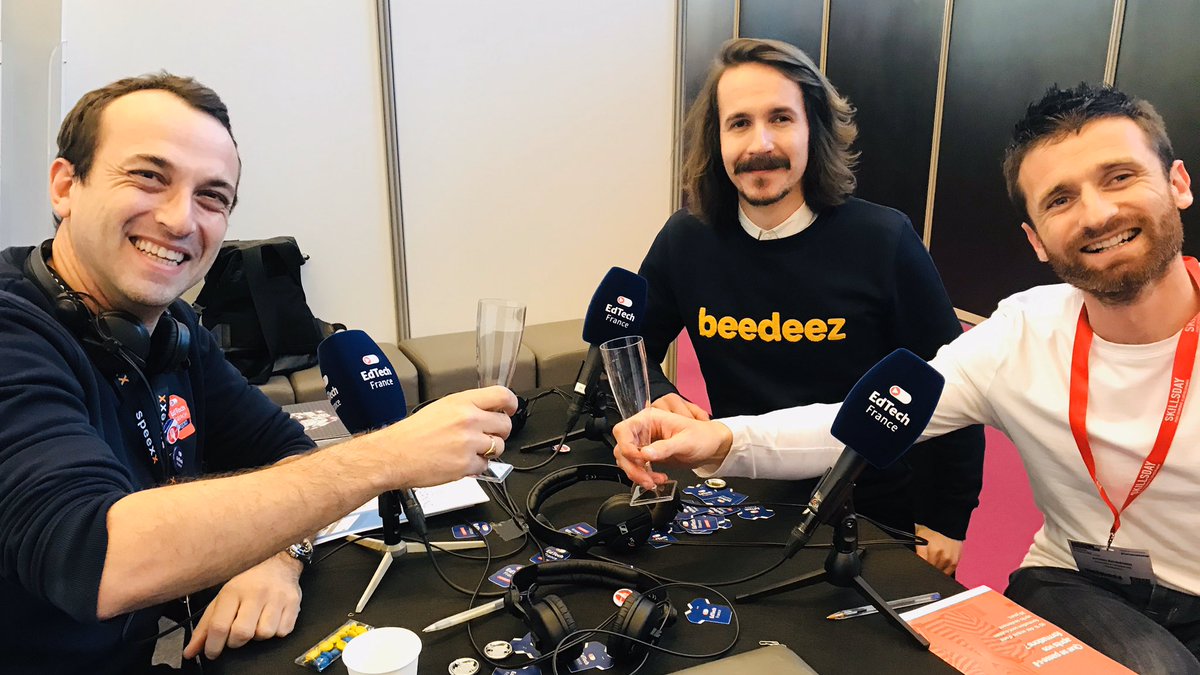 Dernier podcast #EdTech 🇫🇷 du salon #LT20France avec <a href="/BeedeezApp/">Beedeez</a> et <a href="/skillsday/">Skillsday</a> pour causer Mobile Learning ! 📱✨ 4️⃣ nouveaux épisodes dans la boîte à écouter très vite sur toutes les plateformes ! ❣️