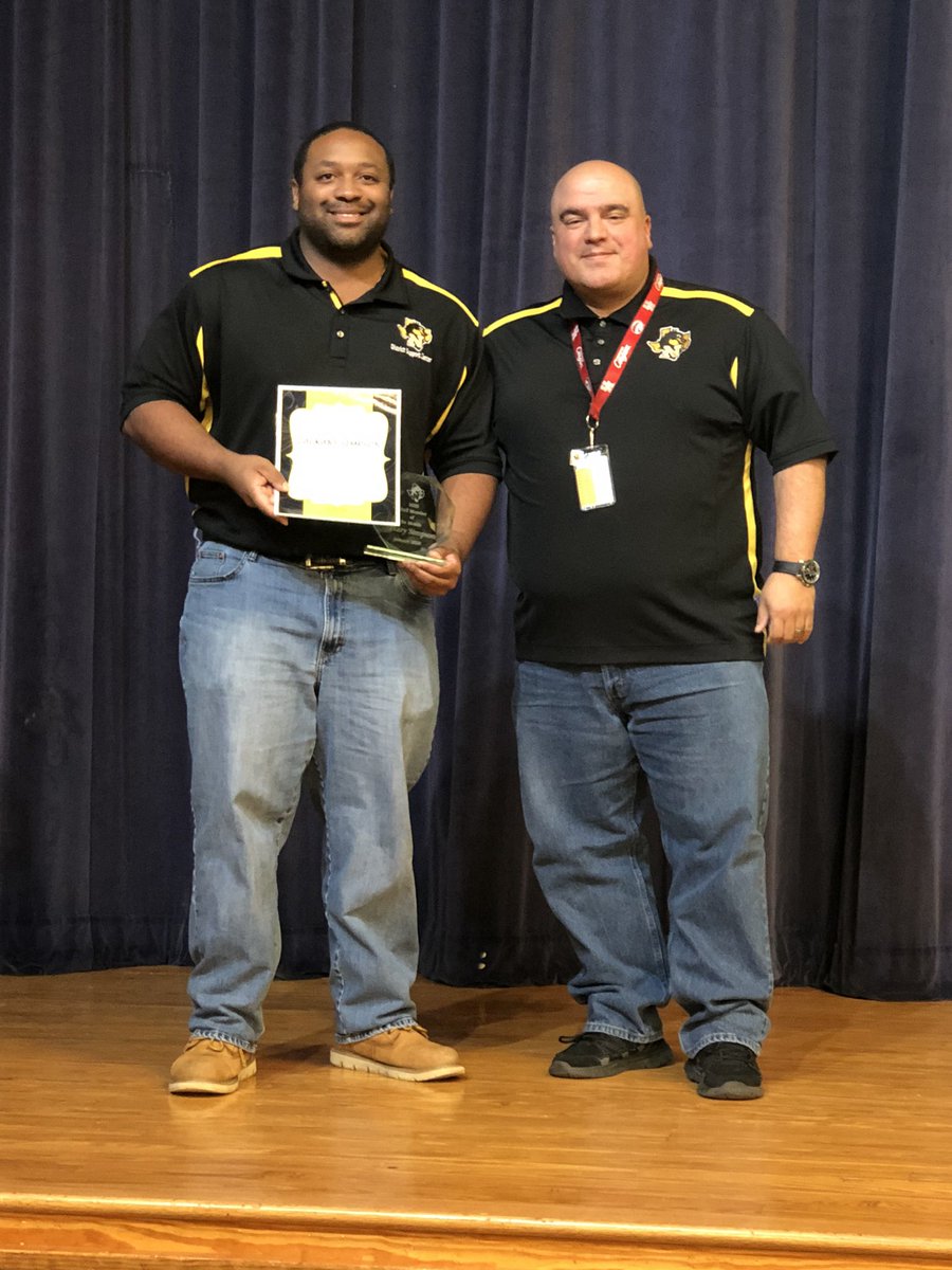 NacogdochesHS's tweet photo. Congratulations to our staff member of the month, Mr. Zack Simpson! #NacISD #NacogdochesHS #DragonNation #ReturnOfTheNac
#Gr8X2BaDRAGON https://t.co/PVRjm5cvSL