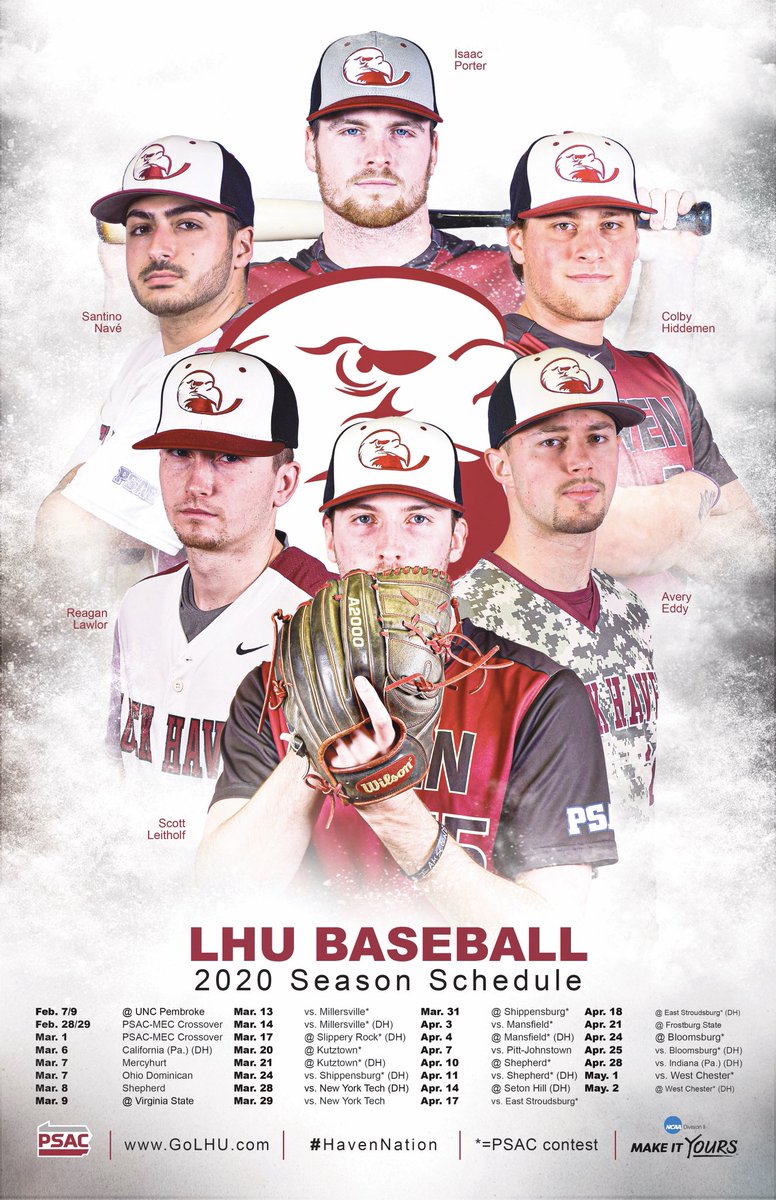 LHU_baseball's tweet photo. 2020 Season is here. Follow along for updates and see you at The Watkins Field! #havenbaseball https://t.co/kCoKEp76Y2