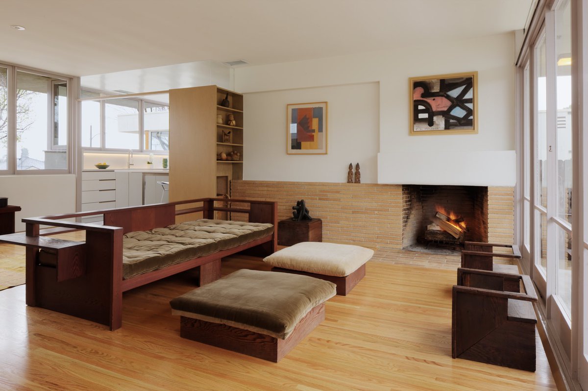 DesignVenice's tweet photo. Our Inglewood #Architecture &amp; #Design Tour includes a restored 1938 residence by #RudolphSchindler (pictured). Explore past, present and future creativity in this rapidly changing city on Saturday, April 25, 2020. https://t.co/95akB5pdPH https://t.co/0DpEHO8RVD