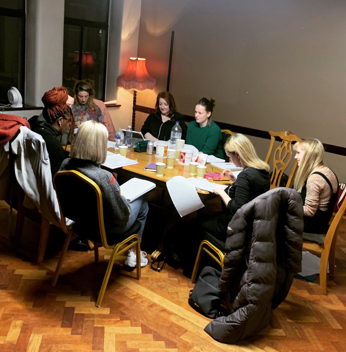 And so it begins.... 
#OneGoodNight #readthrough #dreamteam 
@WinwardSammy <a href="/OliverDevoti/">𝗢 𝗹 𝗹 𝗶 𝗲</a> <a href="/MishaDBarry/">M I S H A</a> <a href="/littleeggmac/">susan mcardle</a>