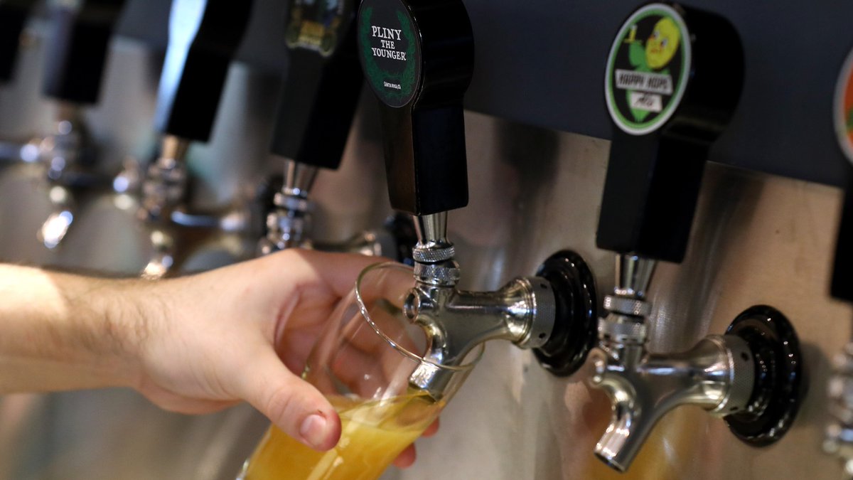The Russian River Brewing Company starts its Pliny the Younger Triple IPA release tomorrow at its Santa Rosa and Windsor breweries, according to the brewery's website. nbcbay.com/LYMLUfz

[Photo: Getty Images]