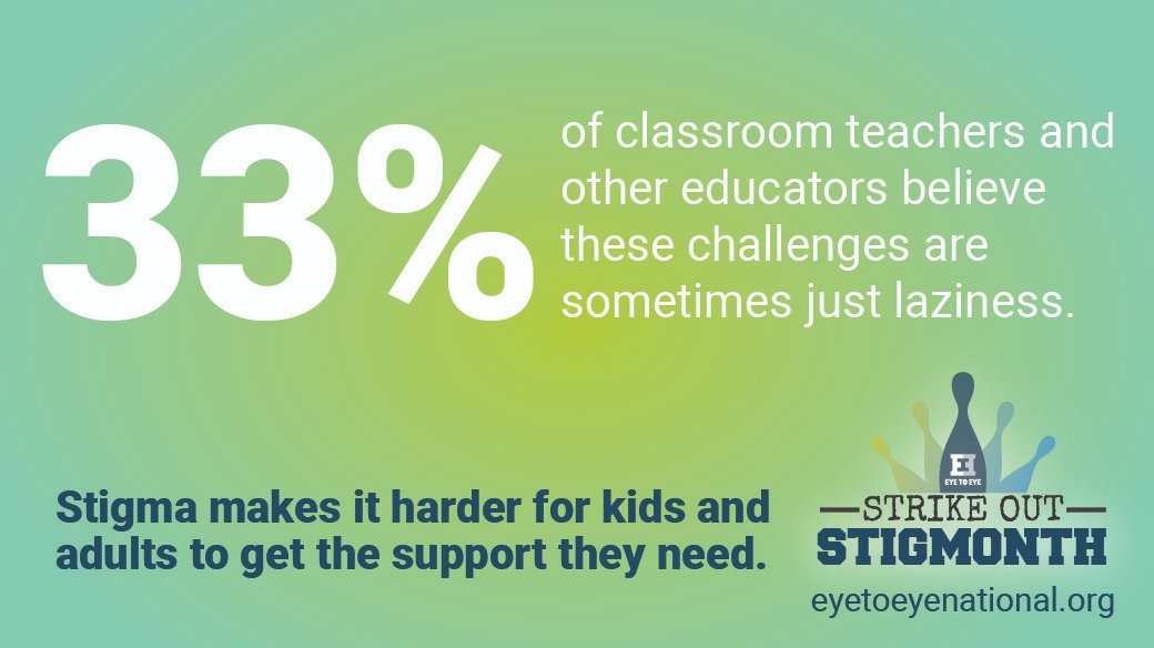 theNDalliance's tweet photo. Stigma associated with learning differently prevents students from getting the support they need to succeed. Our mentors and mentees #StrikeOutStigma this month so that each student feels free and empowered to learn in a way that works for them. #Stigmonth #LDProudToBe https://t.co/qbHc4IyGJV