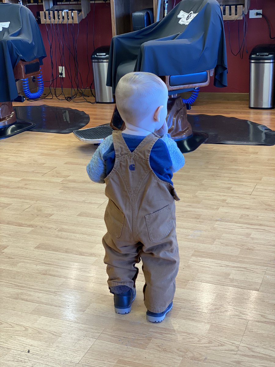 Trace_Ely's tweet photo. My little man got his first haircut today! https://t.co/lV0heJnrYW