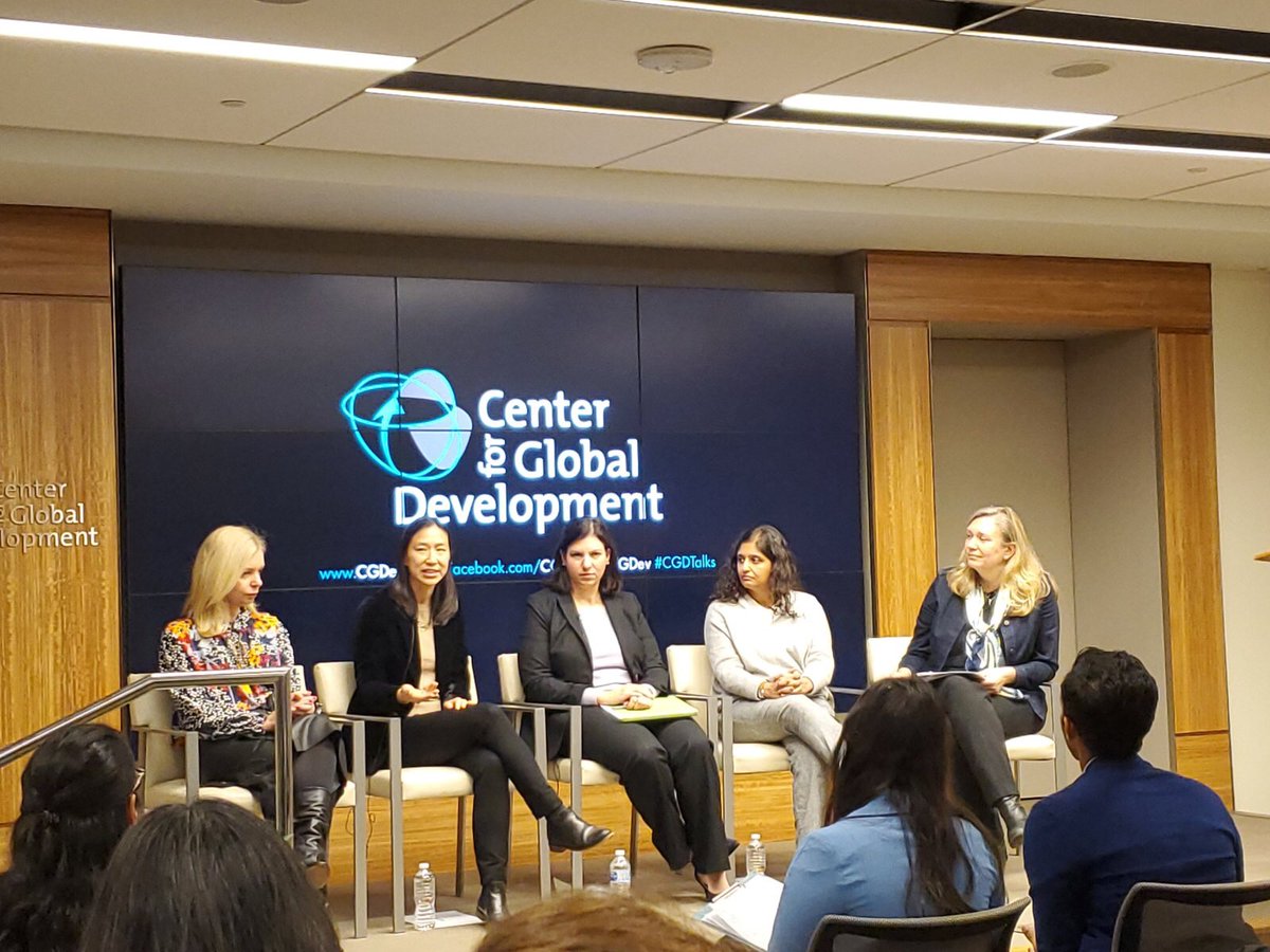 Great to see an all-female panel discussing value-based care, with examples from India. Check out the work: leapfrogtovalue.org #CGDTalks  #usaid