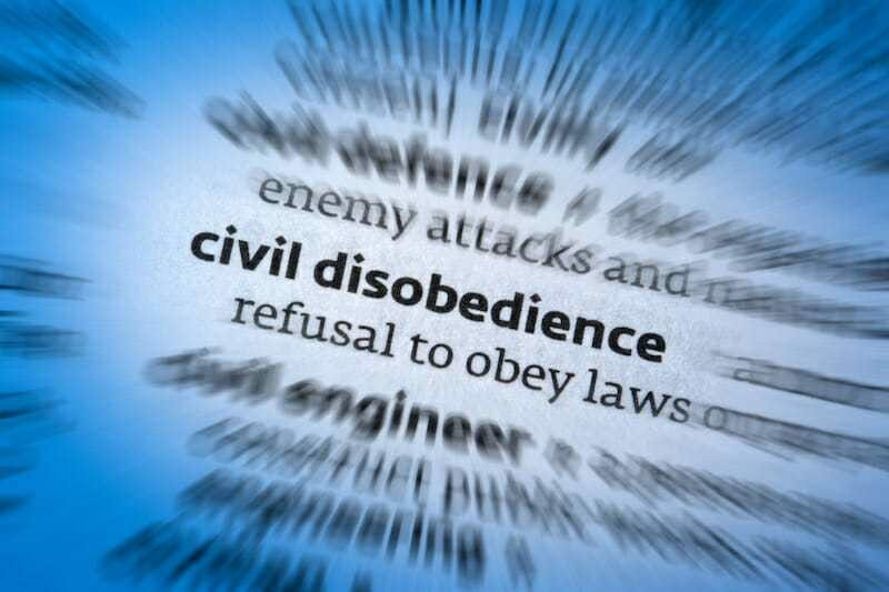 GreyBeardedV's tweet photo. Why Vegans Shouldn’t Support Civil Disobedience https://t.co/P3GyCDVAfZ https://t.co/N0Bk9L295i