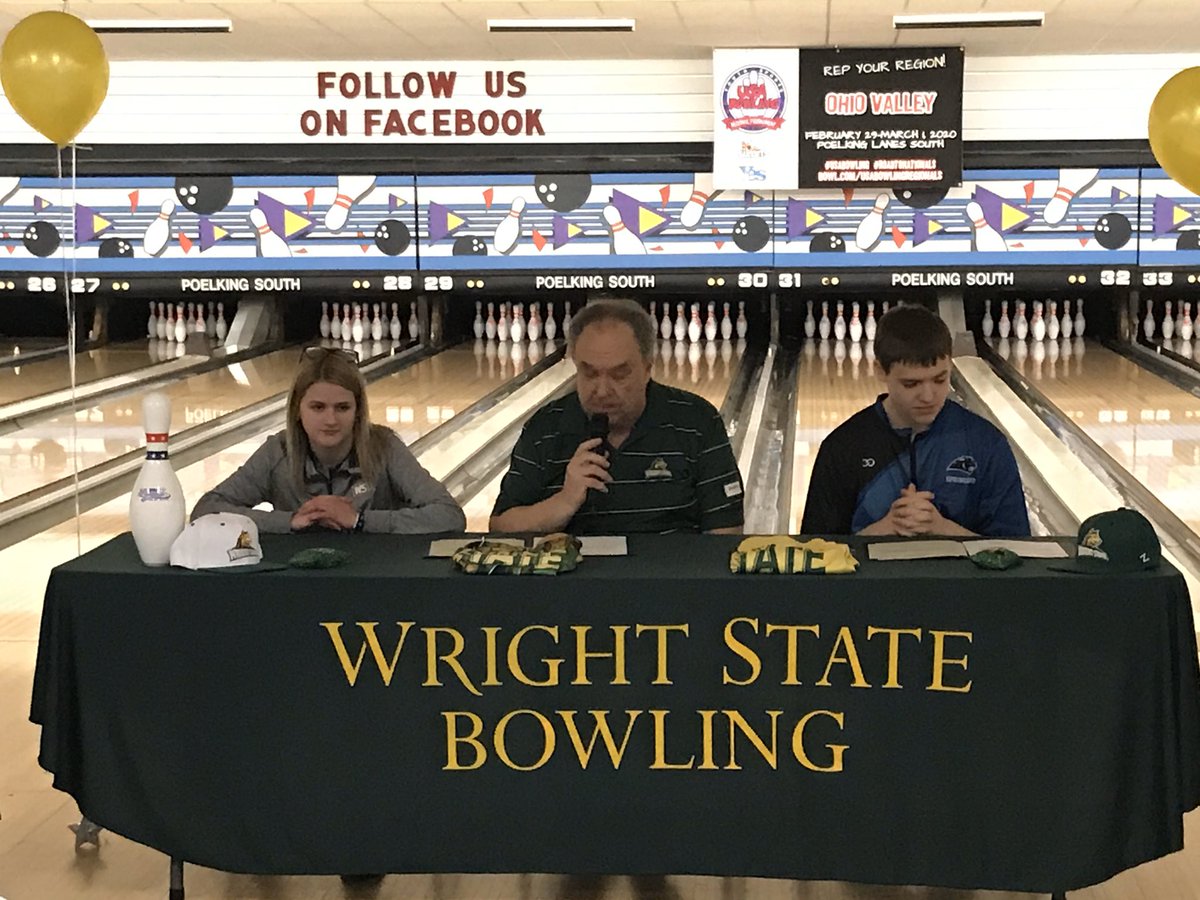 Boro_Panthers's tweet photo. Congrats to Boro Bowlers Madison Ring and Toby Symonds on their commitment to Wright State University! https://t.co/36qyBLaihy