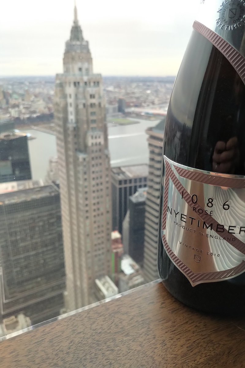 GreatrixBrad's tweet image. Great reception for #Nyetimber1086 in NY this week. Another step forward for English Sparkling! @Nyetimber #ParcelByParcel @Wine_GB #AwayWeGo