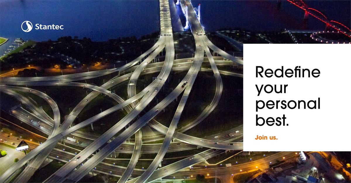 #Stantec's transportation group in #CoralGables is growing and an opportunity exist for a Sr. Bridge Team Lead!  We are looking for driven and motivated leader to guide and direct a group of very talented and innovative bridge design team members.