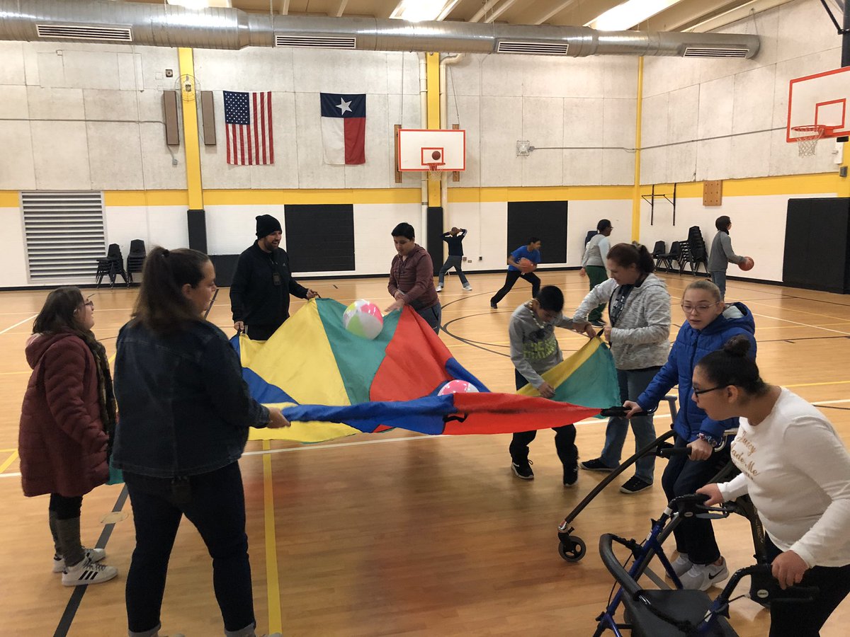 DobieJunior's tweet photo. ❤️❤️❤️adaptive PE fun. Shout out to Mrs. Derese for sharing. https://t.co/SmrKqa6z6e