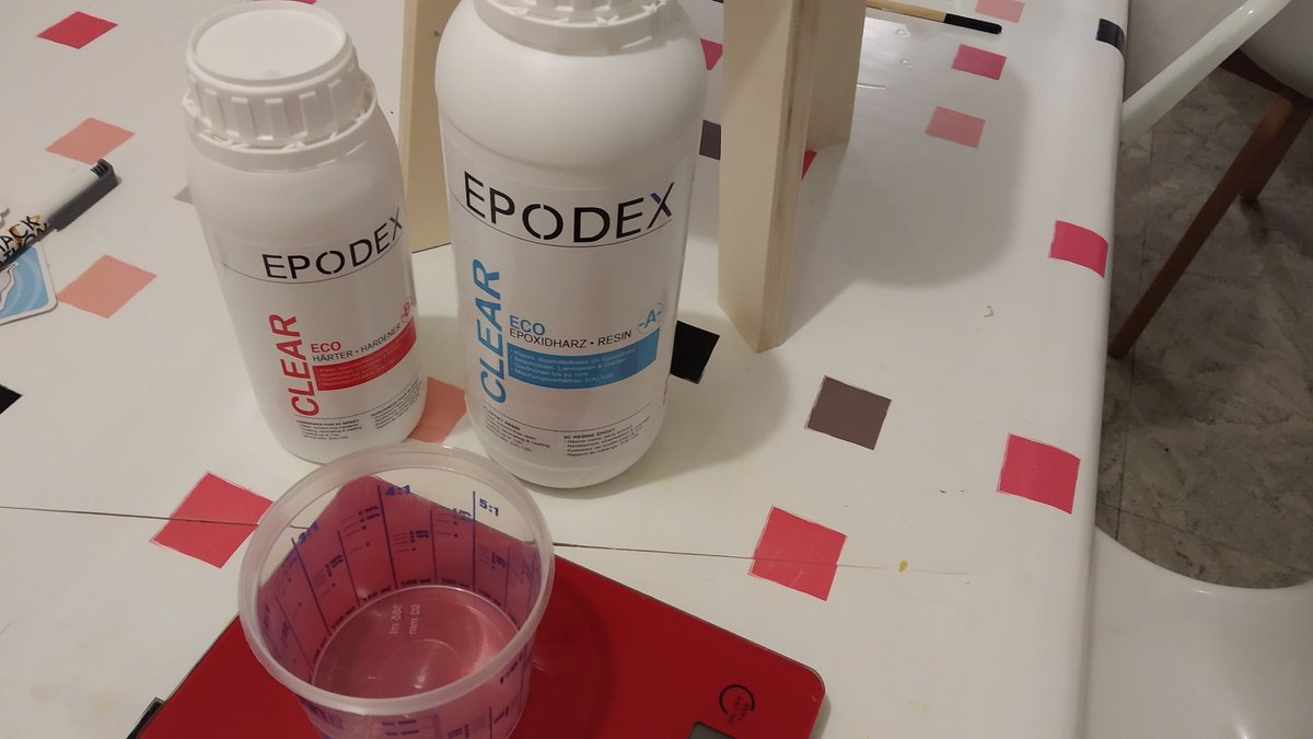 Breaking bad. On tente la résine époxy.