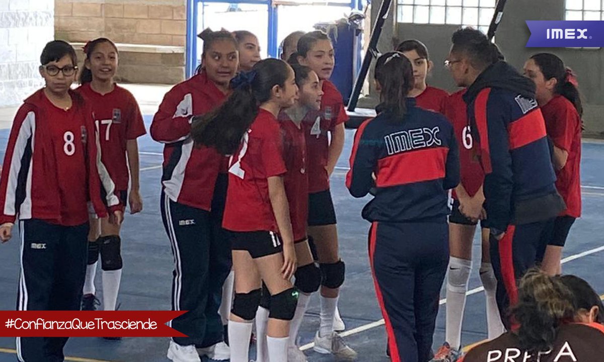 imexpuebla's tweet photo. #ComunidadImex con orgullo compartimos el logro que obtuvo el equipo de voleibol de primaria #IMEX_ES el pasado 5 de febrero, al vencer en su juego de intersistemas al campeón federal, y así alcanzar la clasificación a la etapa estatal de los Juegos Nacionales Escolares. https://t.co/BNNfvyGGjU