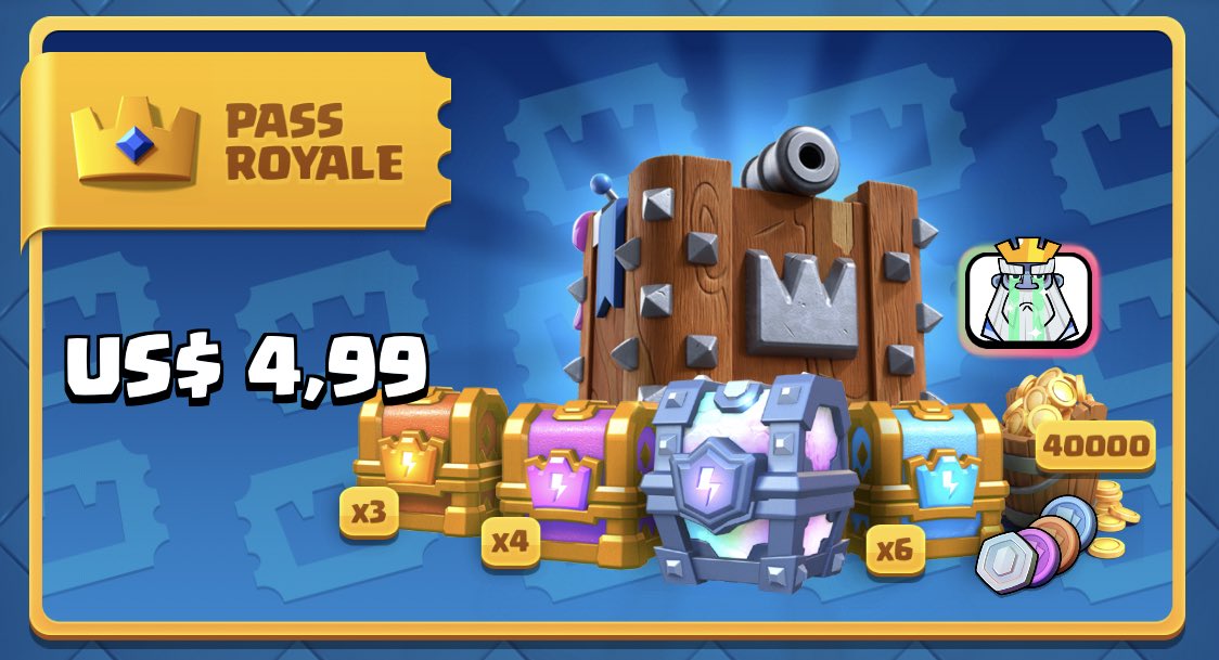 ¡Sorteo de 3 Pases Royale! ✨

▪️Requisitos: Seguir a <a href="/jgwardz/">Jonathan Grispo</a> y <a href="/NitramCR/">Nitram</a> - Dar RT y FAV. 🔁❤️

Los ganadores se darán el día domingo 8. 🕛
Pagos vía Supercell ID o PayPal. 💸