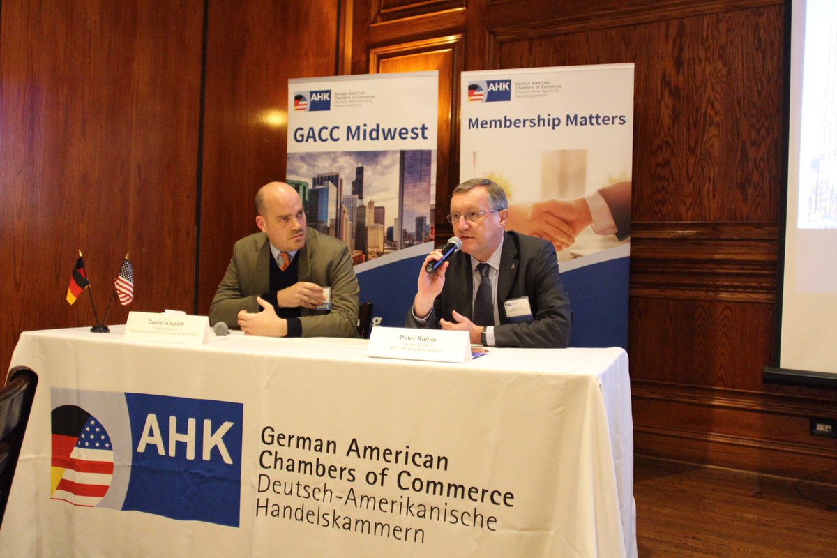 RGIT_USA's tweet photo. Thank you @GACC_Midwest for having us in Schaumburg and Detroit to discuss the transatlantic economic relations and to learn more about the current business environment for German companies in Michigan and Illinois. #germanbusinessmatters #partnerusa https://t.co/dF1f4RUm5o