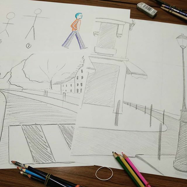 Sarah_Spendlove's tweet photo. Tonight's demonstrations from my Adult Drawing Class for Beginners. It turns out there's lots of pleasure to be had shading in Abbey Road crossings and Parisian cafes!

#pencil #sketch #teachingdemo #abbeyroad #paris #cafe #drawingclass #llanfairfechan @llanfairfechan_commun… https://t.co/gBV8OS0TbA
