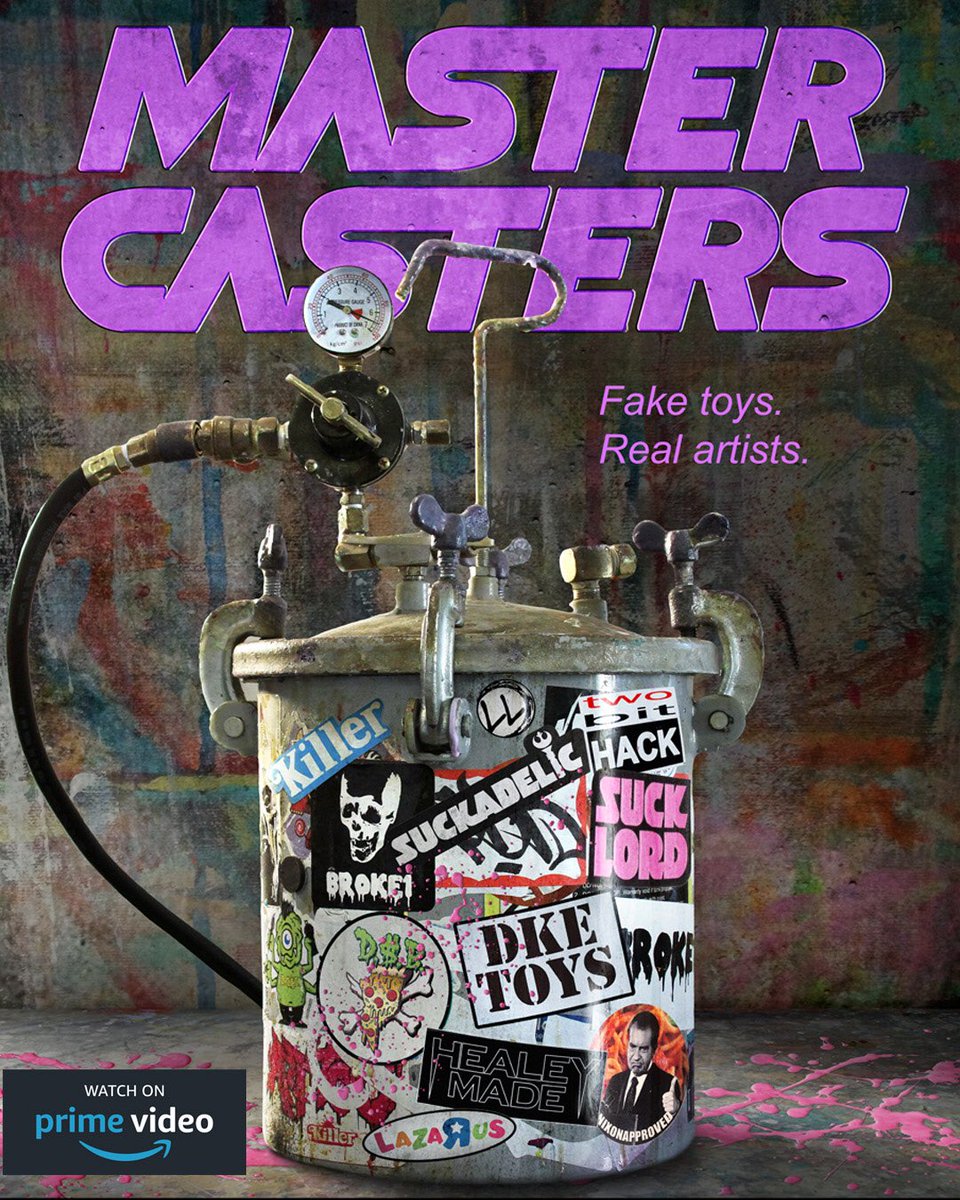 Master Casters is now available to watch on Amazon Prime Video! Excited for everyone to see our #documentary #film about the resin bootleg toy scene. *Please retweet!
Link to film —> amzn.to/2vOyuiu
#supportindiefilm #shortfilm #resinbootlegs #bootlegtoys