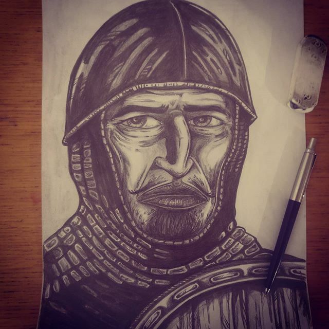 mattonorman's tweet photo. Town Gaurdsman #art #artistsoninstagram #pencildrawing #pencilart #pencilsketch #blackandwhite_art #gothicart #medievalart #fantasyartwork #fantasyartwork #warhammerfantasy #warhammer #knightart https://t.co/yomM67xNta https://t.co/UwMfCTQkXh
