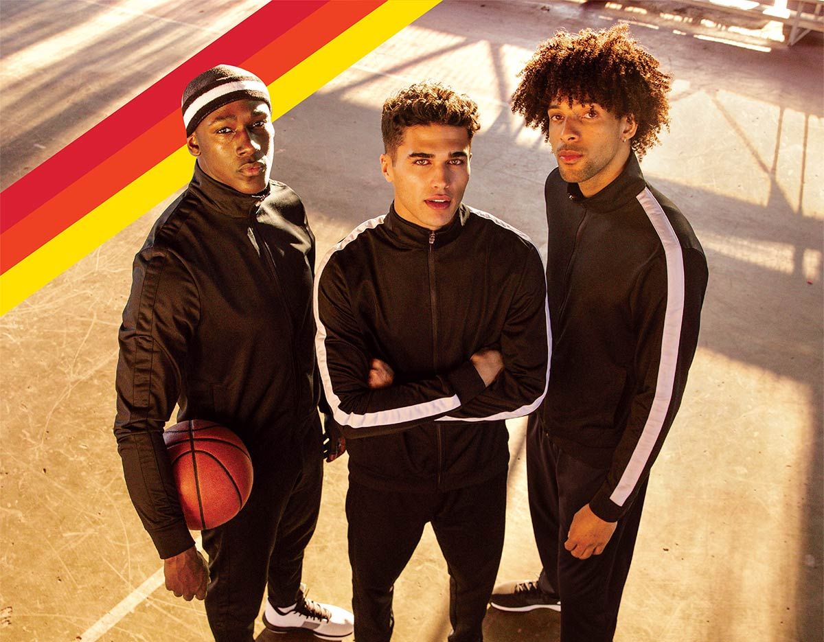 sanmar_corp's tweet photo. What's old is new again! Updated throwback looks are back with unique twists that make them new. From the Sport‑Tek Tricot Track Jackets and Joggers to the New Era Track Jackets and Coach’s Jacket, these old-school silhouettes feel contemporary. https://t.co/XeEdrJp1ej https://t.co/CrIDGSBBnc